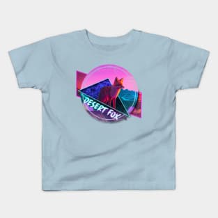 Desert Fox 1980s Original -Grunge- / 砂漠のキツネ Kids T-Shirt